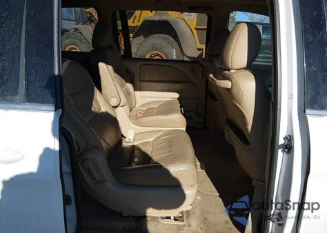 2009 Honda Odyssey Ex-L из США, поврежденный, VIN 5FNRL38779B404414